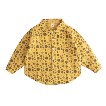 Baby Kid Boys Polka dots Print Shirts