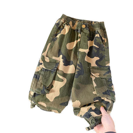 Baby Kid Girls Letters Camo Skirts And Pants