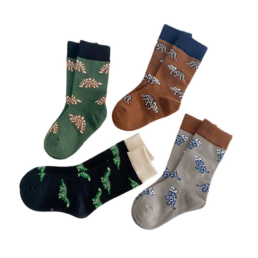 Boys Dinosaur Cartoon Accessories Socks