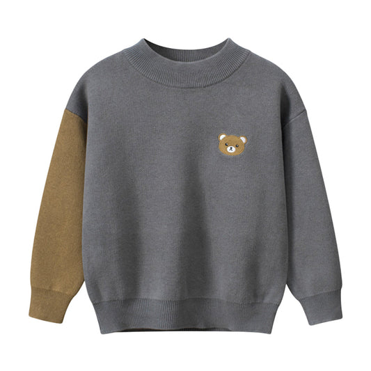 Cute Baby Kid Boys Cartoon Sweaters Knitwear