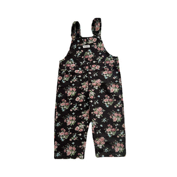 Baby Kid Unisex Flower Print Jumpsuits