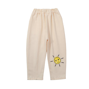 Baby Kid Girls Cartoon Print Pants