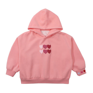 Baby Kid Girls Love heart Print Valentine's Day Hoodies Sweatshirts