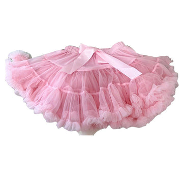 Baby Kid Girls Bow Lace Skirts