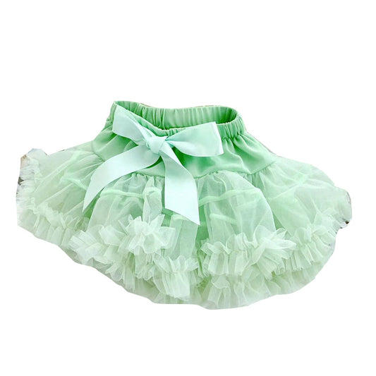 Baby Kid Girls Bow Lace Skirts