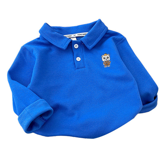 Baby Kid Boys Animals Cartoon Polo Shirts