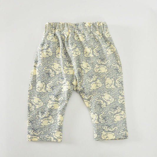 Kid Boys Animals Cartoon Print Pants