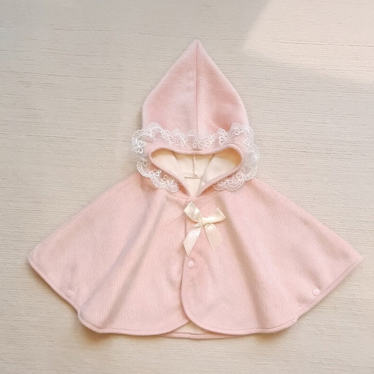 Baby Kid Girls Bow Lace Jackets Outwears