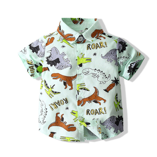 Baby Kid Boys Dinosaur Shirts