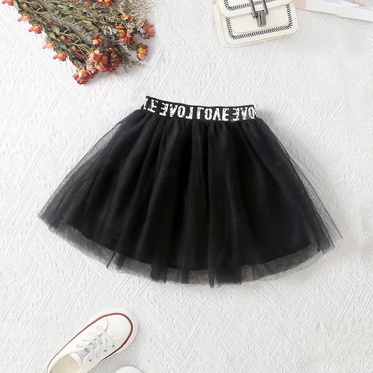 Baby Kid Girls Letters Skirts