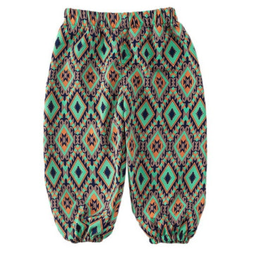 Baby Kid Unisex Checked Print Pants