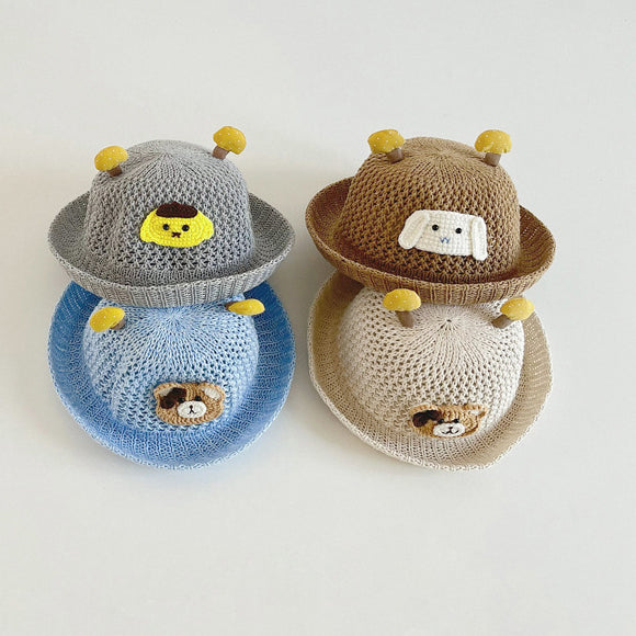 Unisex Color-blocking Cartoon Print Accessories Hats
