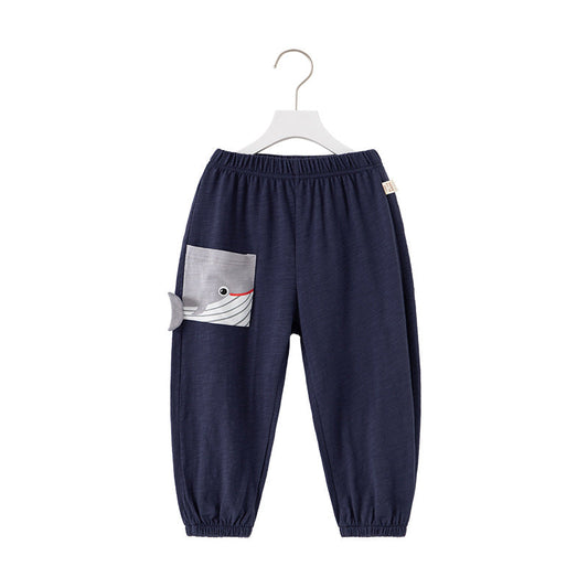 Fashion Kid Boys Print Sports Pants