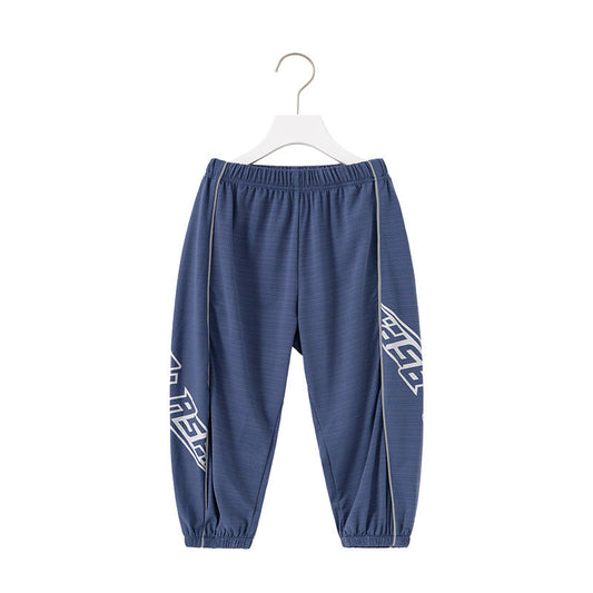 Kid Boys Letters Print Pants