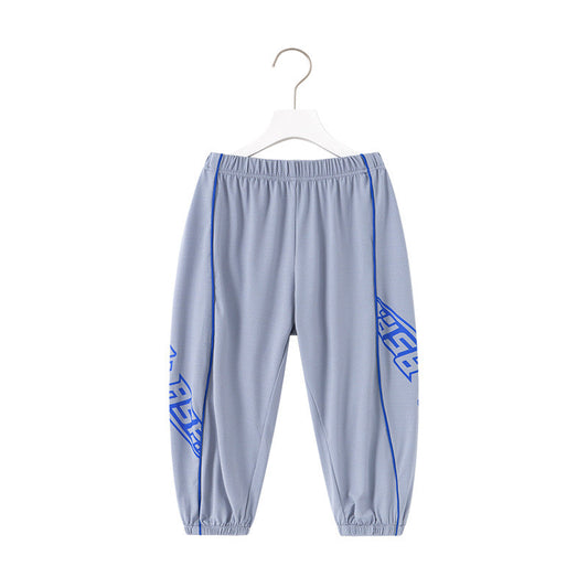 Kid Boys Letters Print Pants