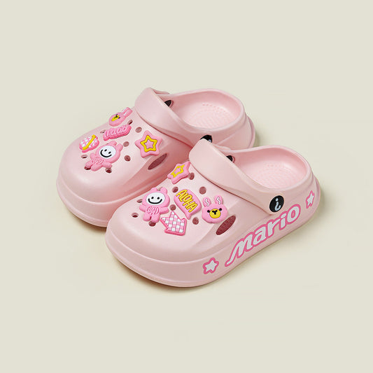 Cute Baby Kid Unisex Letters Cartoon Shoes