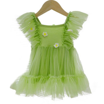 Baby Kid Girls Flower Lace Dresses