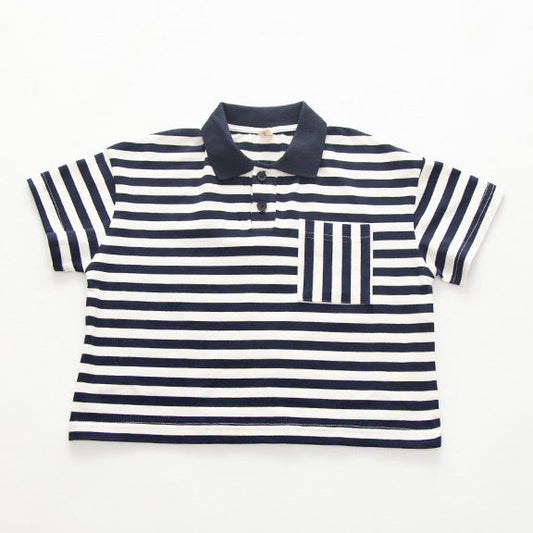 Cute Baby Kid Boys Striped Polo Shirts