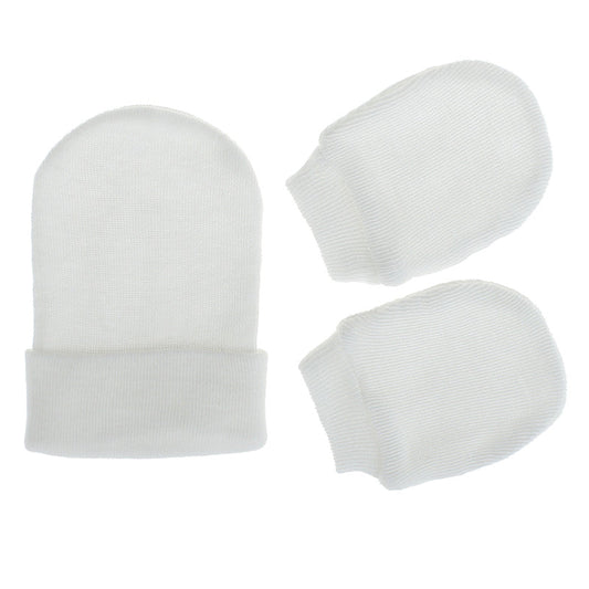 Girls Boys Striped Hats Gloves