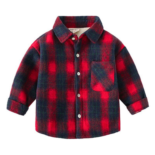 Kid Boys Checked Shirts