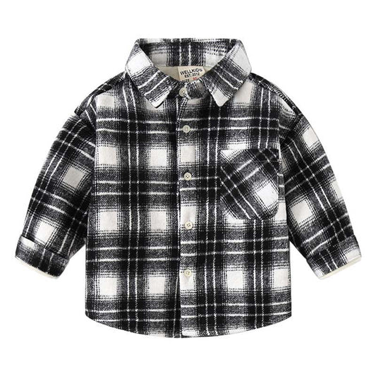 Kid Boys Checked Shirts