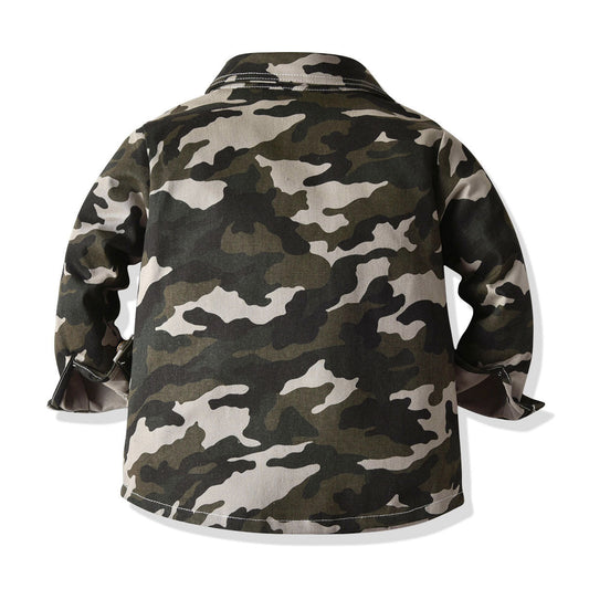 Baby Kid Boys Camo Shirts