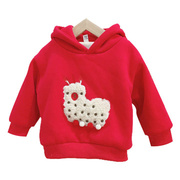 Baby Kid Unisex Love heart Animals Cartoon Hoodies Swearshirts