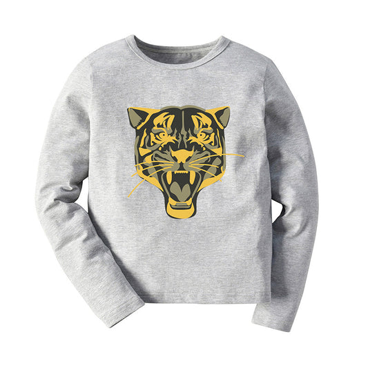 Kid Boy Tiger Print T-shirt