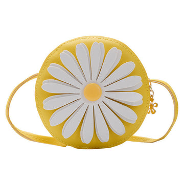 Fashion Girls Color-blocking Flower Bag