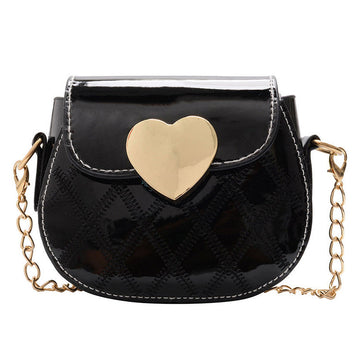 Kid Girl Love Heart Graphic Crossbody Bag