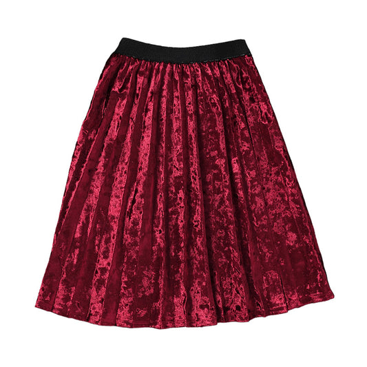 Baby Kid Girls Solid Color Skirts