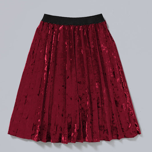 Baby Kid Girls Solid Color Skirts