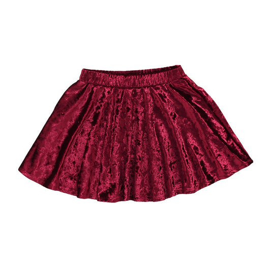 Baby Kid Girls Solid Color Skirts