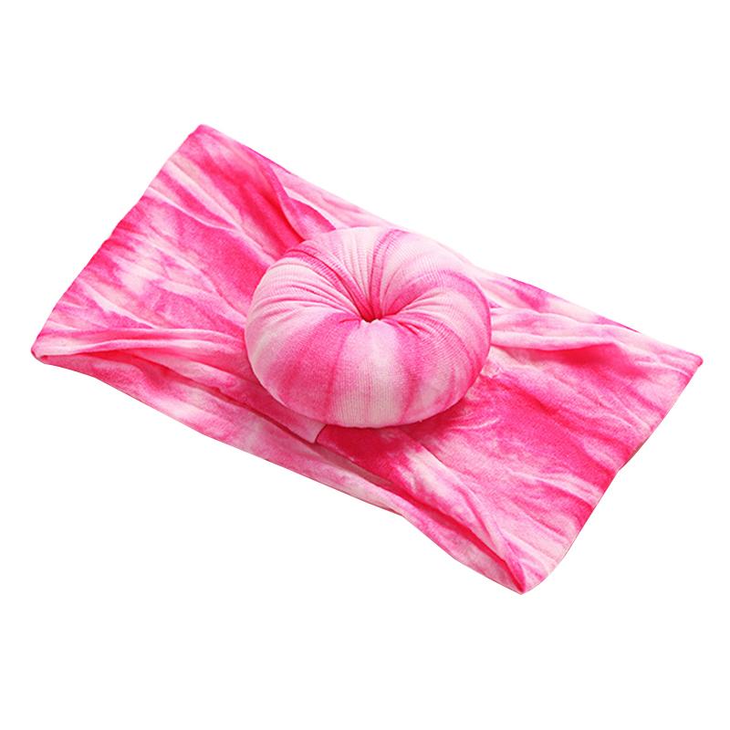 Baby Donuts Shape Tie Dye Headband