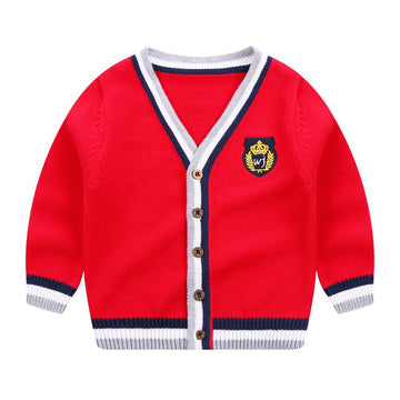 Kid Knitted School Cardigan