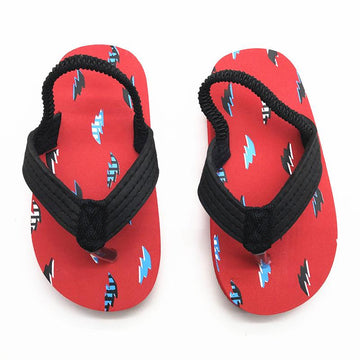 Toddler Kid Boys and Girls Sandals Elastic Band Design Print Sandals