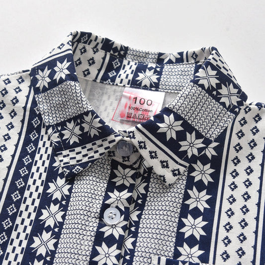 Kid Boy Ethnic Style Shirt