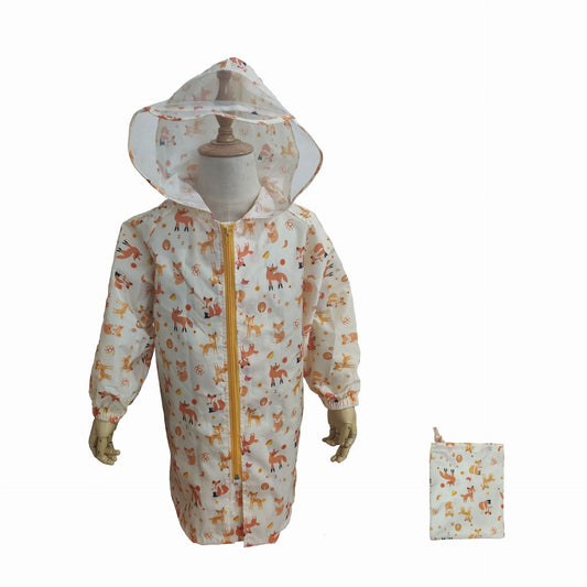 Girls Boys Animals Flamingo Print Accessories Rain Gear